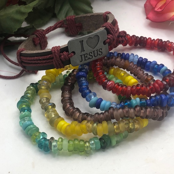 3. Rainbow sea glass - Picture 2 of 8